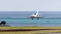 Le nouvel avion Falcon 50 de la flottille 25F
