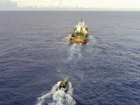 Interception d'un navire transportant 2,4 t de drogue