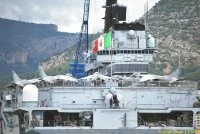 Le porte-avions Garibaldi
