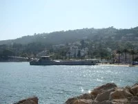 La Rapière et le Tonkin sur la plage de Golfe-Juan