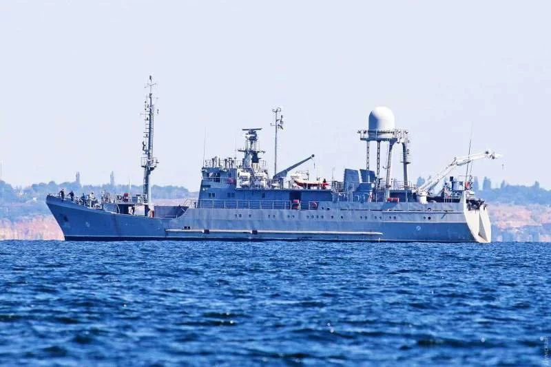 Le navire collecteur de renseignement ukrainien Simferopol