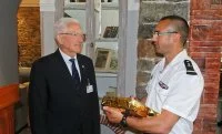 Cérémonie de fin de cours “chef de service navire sur petit bâtiment”