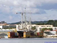 Le Bélem se refait une santé à La Seyne sur Mer