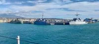 L'Orion en escale avec le SNMCMG2