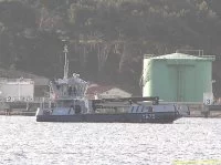 Barge flottante