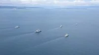 La frégate Prairial aux côtés de la marine royale canadienne