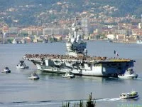 Sortie des familles du Charles de Gaulle