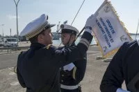 Remise officielle de fanion au GTR de Toulon