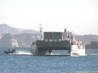 Essais du LCAT à St Mandrier sur Mer