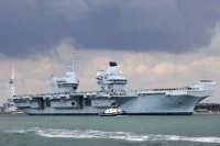 Le porte-avions britannique HMS Prince of Wales
