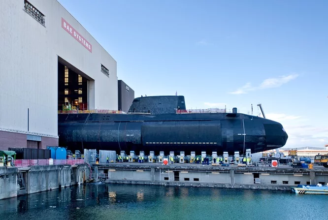 Mise à l'eau du HMS Audacious