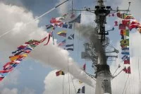 Dernier jet de vapeur pour la Jeanne d'Arc