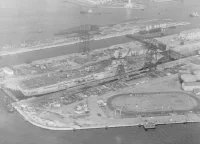 Les bassins Vauban en 1958