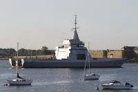 Première sortie à la mer de L’Adroit