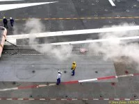 Essais des catapultes du Charles de Gaulle