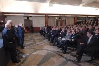 L'amiral Baud accueille les participants