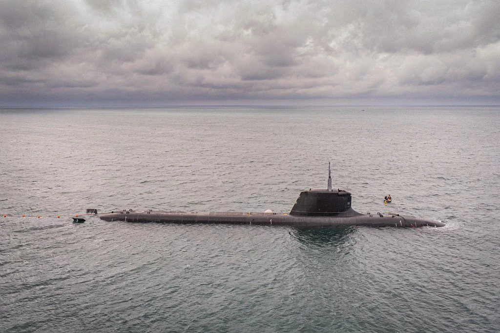 Première plongée du sous-marin Suffren