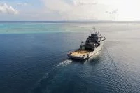 Le bâtiment de soutien Bougainville
