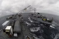Ravitaillement à la mer entre la Loire et le Verseau