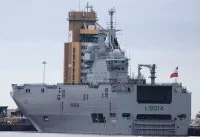 Le Tonnerre en escale au Cap (Afrique du Sud)