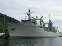 Le Patiño, pétrolier-ravitailleur de la marine espagnole