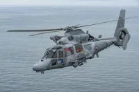 Un hélicoptère Panther de la Flottille 36F