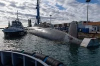 Déplacement du sous-marin Perle