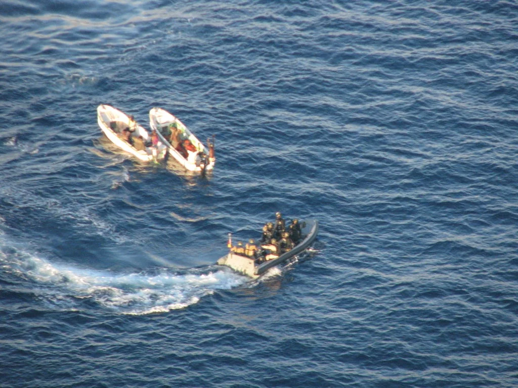Sept présumés pirates arrêtés en océan Indien