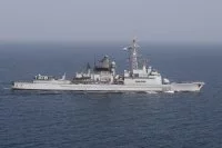 La frégate Jean Bart dans le golfe d'Oman