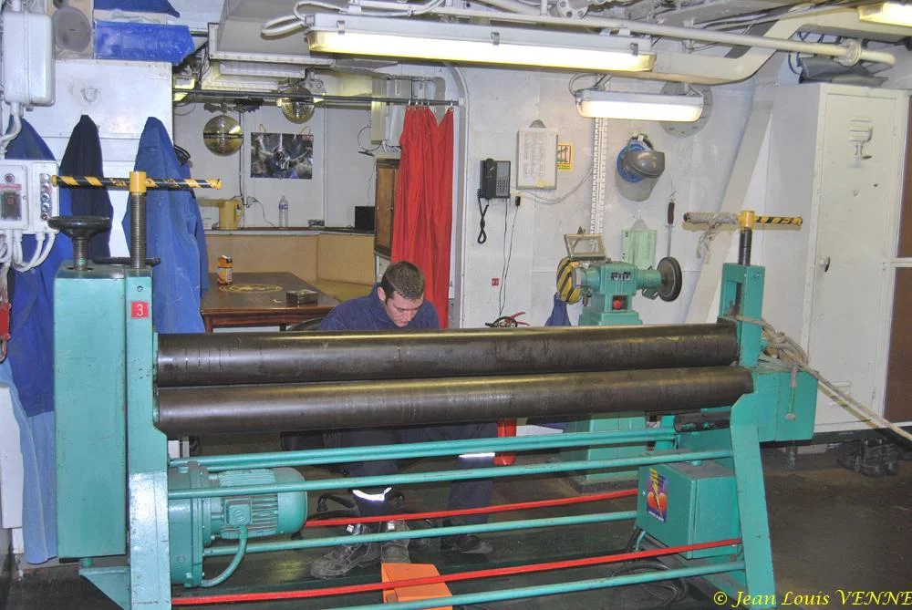 L'atelier chaudronnerie