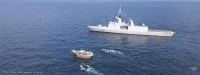 La frégate Guépratte intercepte 4 tonnes de stupéfiants en mer d’Arabie