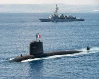 La Perle et le Jean de Vienne lors de l'exercice Dynamic Manta