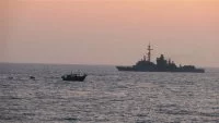 La frégate Jean Bart participe à la fouille d'un boutre en océan Indien