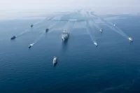 Les participants à l'exercice Artemis Trident 21