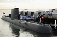 Le sous-marin portugais Tridente