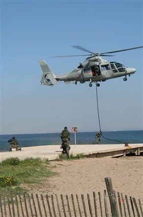 Descente en rappel