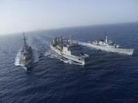 3000ème ravitaillement à la mer pour la Meuse
