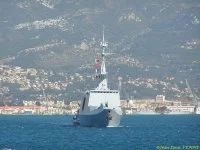 La frégate Aconit quitte Toulon