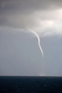 Une trombe marine