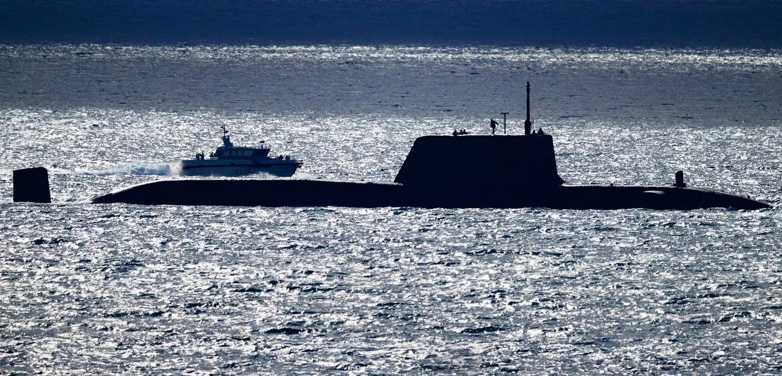 Le sous-marin nucléaire britannique HMS Anson