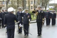 Présentation au drapeau de la nouvelle promotion de l’École de maistrance