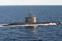 Le sous-marin Sud-Africain MANTHATISI 