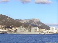 Le San Jacinto arrive Ã  Toulon