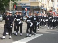 Le défilé de la PMM à Cernay