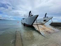Un CTM effectue une reconnaissance de plage
