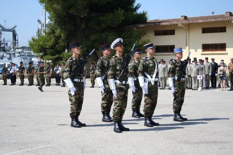 La garde d'honneur