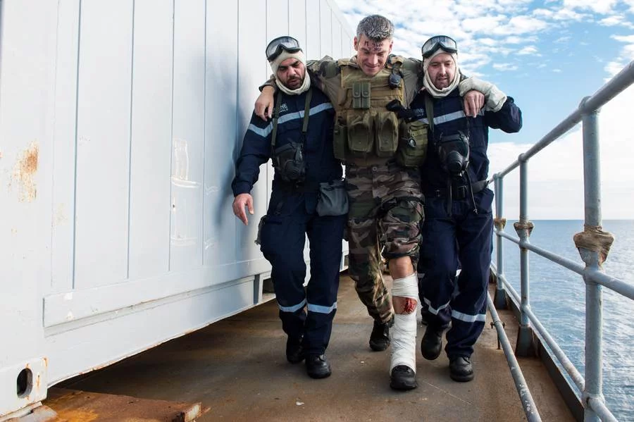 Sauvetage au combat