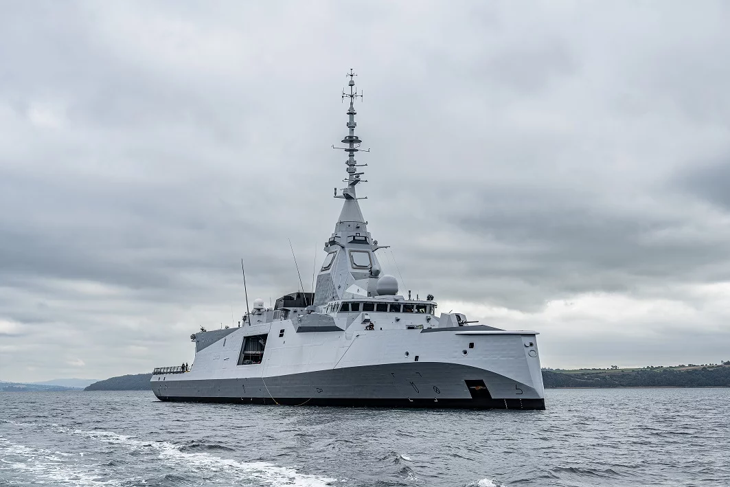 La frégate de défense et d’intervention (FDI) Amiral Ronarc’h