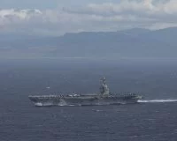Le porte-avions américain USS Gerald R. Ford