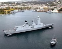 Le Forbin fait escale à Fort de France